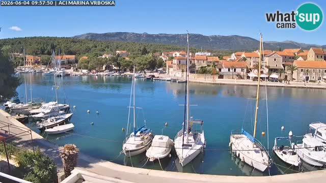 Vrboska webcam | Hvar Insel | Kroatien