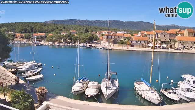 Vrboska web kamera | otom Hvar | Dalmacija