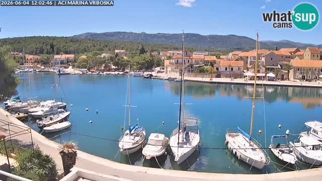 Vrboska livecam | Isola di Hvar | Croazia