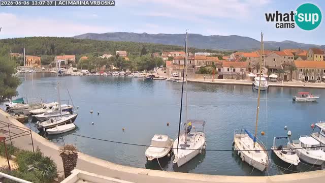 Vrboska livecam | Isola di Hvar | Croazia