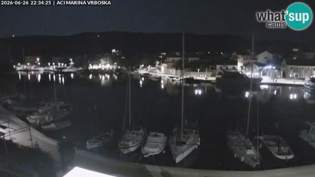 Vrboska livecam | Isola di Hvar | Croazia