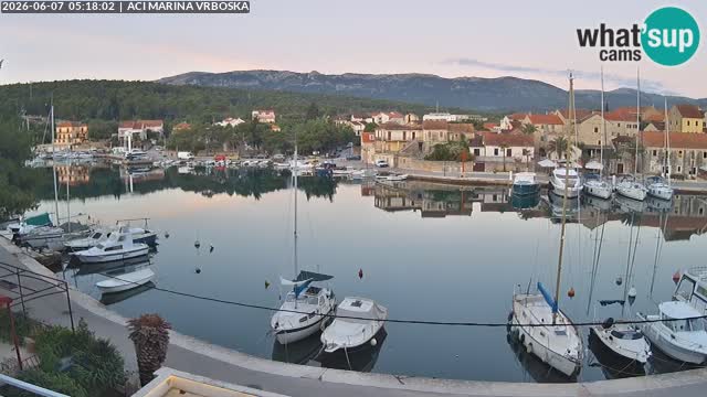 Spletna kamera Vrboska | Otok Hvar | Hrvaška