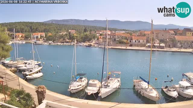 Vrboska livecam | Isola di Hvar | Croazia