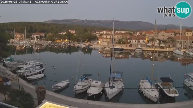 Vrboska livecam | Isola di Hvar | Croazia