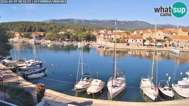 Vrboska web kamera | otom Hvar | Dalmacija