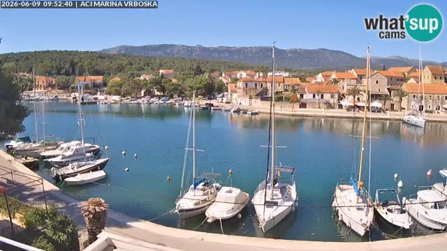 Vrboska web kamera | otom Hvar | Dalmacija
