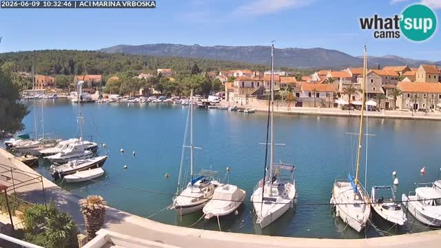 Vrboska web kamera | otom Hvar | Dalmacija