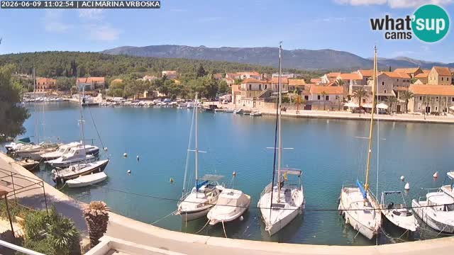 Vrboska web kamera | otom Hvar | Dalmacija