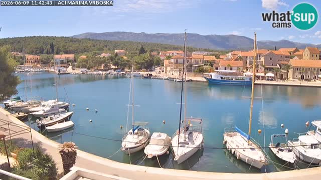 Vrboska livecam | Isola di Hvar | Croazia