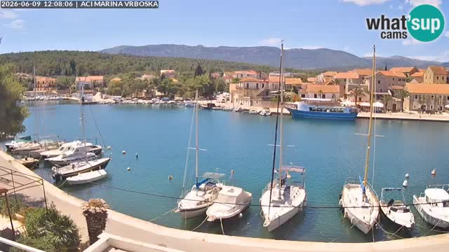 Vrboska livecam | Isola di Hvar | Croazia