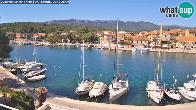 Vrboska web kamera | otom Hvar | Dalmacija