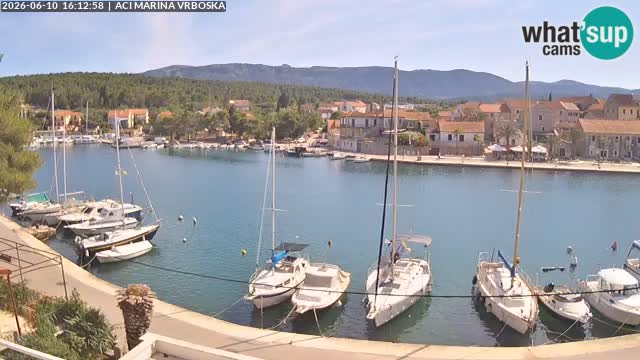 Vrboska web kamera | otom Hvar | Dalmacija
