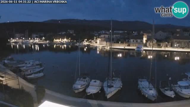 Spletna kamera Vrboska | Otok Hvar | Hrvaška