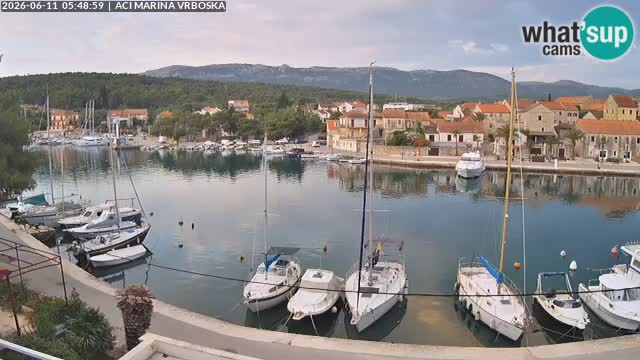 Spletna kamera Vrboska | Otok Hvar | Hrvaška