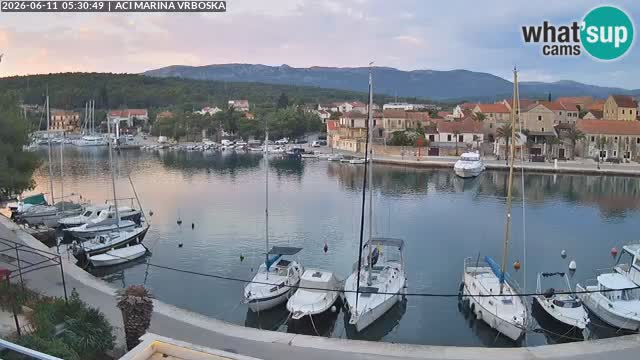 Spletna kamera Vrboska | Otok Hvar | Hrvaška