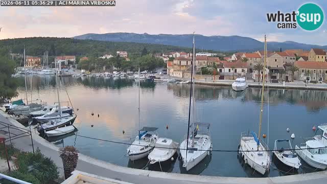 Spletna kamera Vrboska | Otok Hvar | Hrvaška