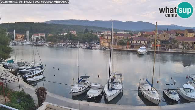 Spletna kamera Vrboska | Otok Hvar | Hrvaška