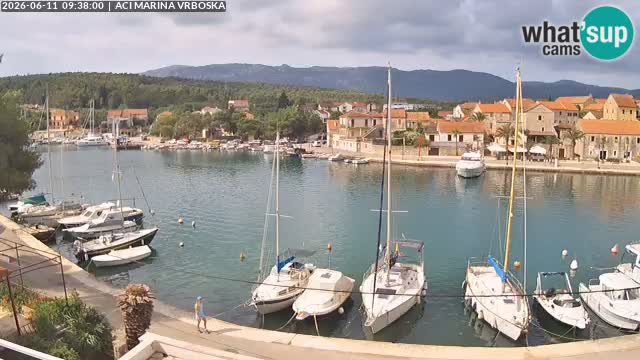 Vrboska livecam | Isola di Hvar | Croazia
