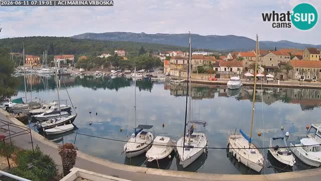 Vrboska livecam | Isola di Hvar | Croazia