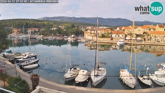 Vrboska web kamera | otom Hvar | Dalmacija