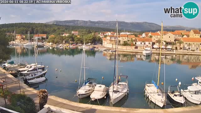 Spletna kamera Vrboska | Otok Hvar | Hrvaška
