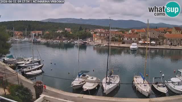 Spletna kamera Vrboska | Otok Hvar | Hrvaška