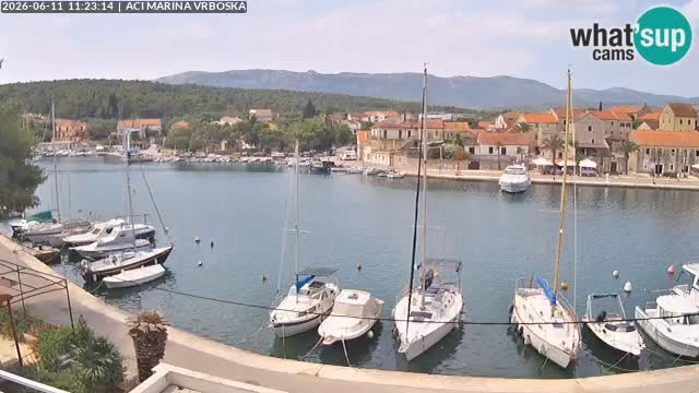 Vrboska livecam | Isola di Hvar | Croazia
