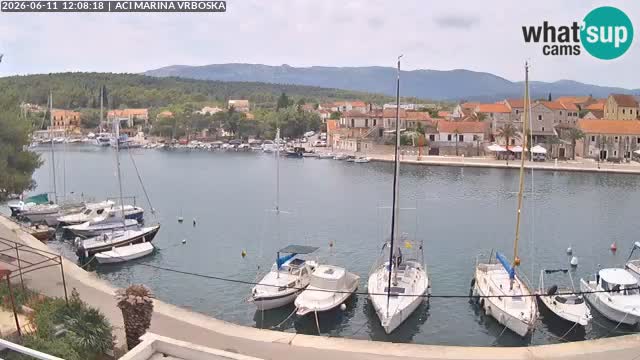 Vrboska livecam | Isola di Hvar | Croazia