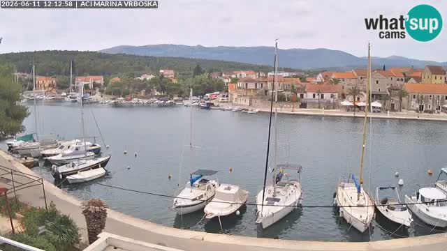 Vrboska livecam | Isola di Hvar | Croazia
