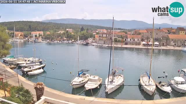 Vrboska web kamera | otom Hvar | Dalmacija