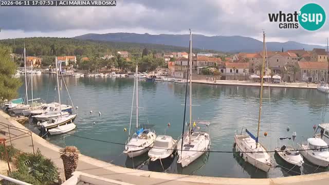 Vrboska livecam | Isola di Hvar | Croazia
