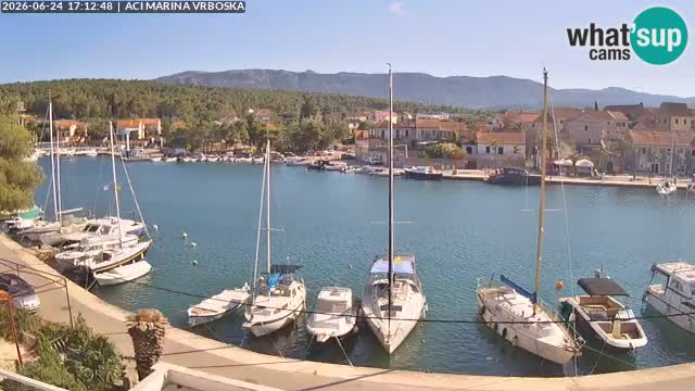 Vrboska livecam | Isola di Hvar | Croazia