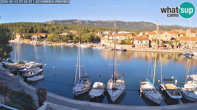 Vrboska livecam | Isola di Hvar | Croazia