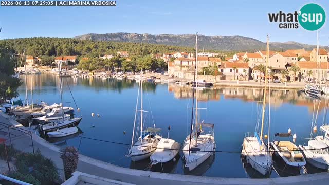 Vrboska livecam | Isola di Hvar | Croazia