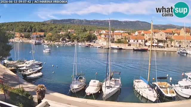 Vrboska livecam | Isola di Hvar | Croazia