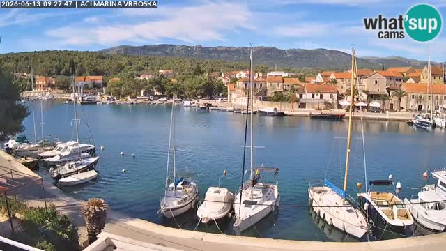 Vrboska web kamera | otom Hvar | Dalmacija