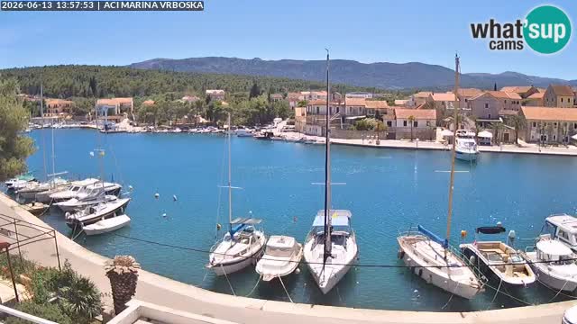 Vrboska web kamera | otom Hvar | Dalmacija