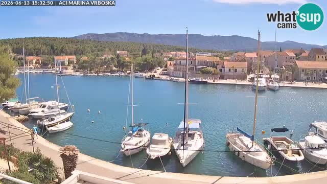 Vrboska web kamera | otom Hvar | Dalmacija