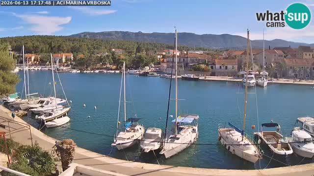 Vrboska livecam | Isola di Hvar | Croazia