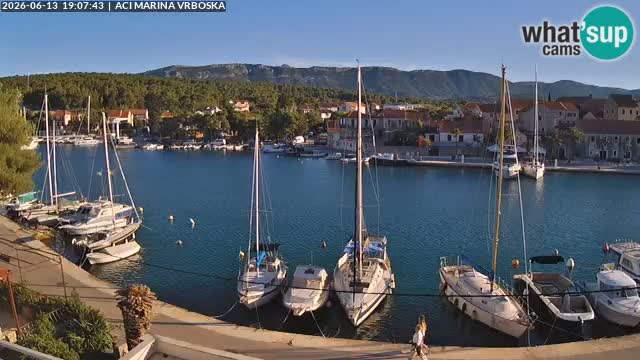 Vrboska web kamera | otom Hvar | Dalmacija