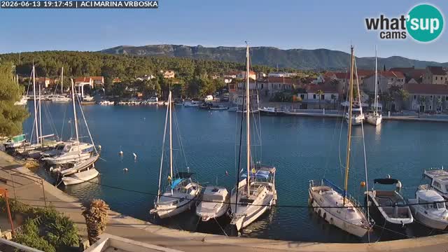 Vrboska web kamera | otom Hvar | Dalmacija
