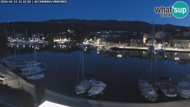 Vrboska livecam | Isola di Hvar | Croazia