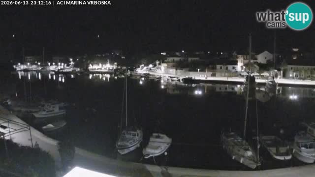 Vrboska livecam | Isola di Hvar | Croazia