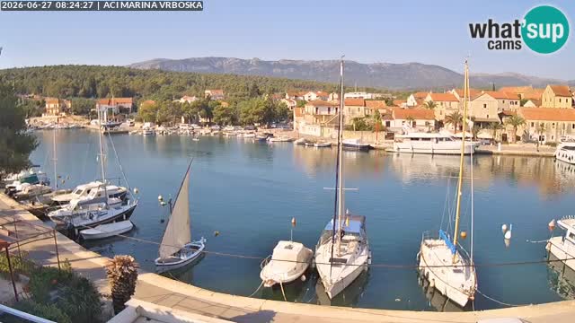 Vrboska livecam | Isola di Hvar | Croazia