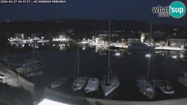 Spletna kamera Vrboska | Otok Hvar | Hrvaška