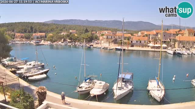Vrboska livecam | Isola di Hvar | Croazia
