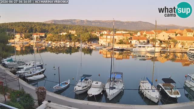 Vrboska livecam | Isola di Hvar | Croazia