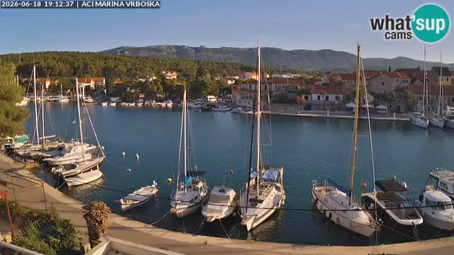 Vrboska webcam | Hvar Insel | Kroatien