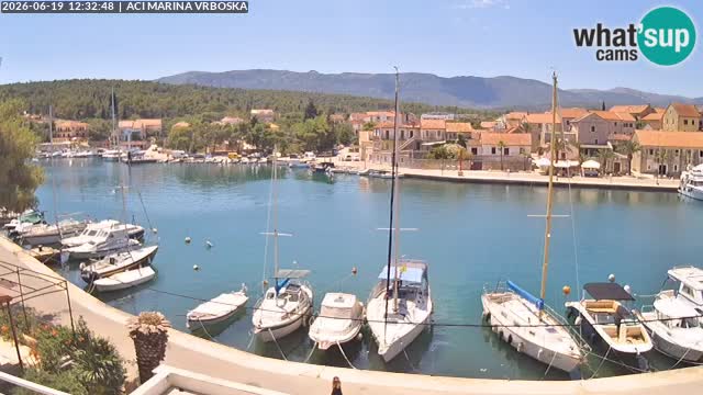Vrboska livecam | Isola di Hvar | Croazia