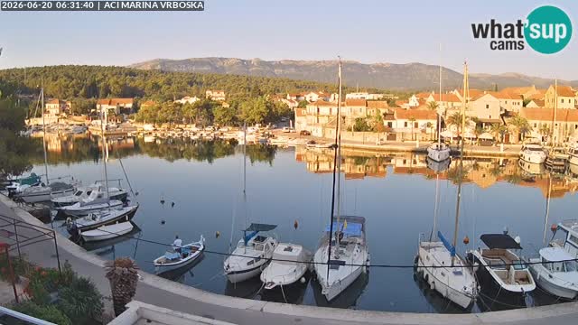 Vrboska livecam | Isola di Hvar | Croazia